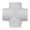Charlotte Pipe And Foundry Charlotte Pipe Schedule 40 2 in. Slip X 2 in. D Slip PVC Cross 1 pk PVC 02410 1400 - alternate 5